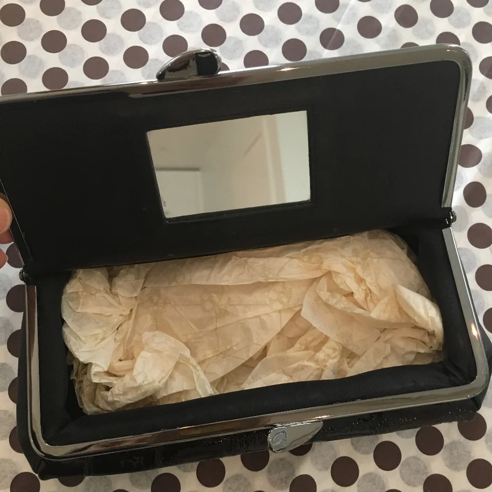 Wanlima  Lady’s Set Wallet & Cosmetic Bag Leather